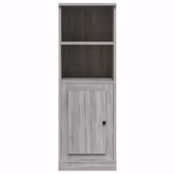 vidaXL Highboard High Sideboard Side Cabinet Storgae Cupboard Engineered Wood - grey sonoma - Additional view 5