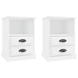 VidaXL 816329 nightstand/bedside table White