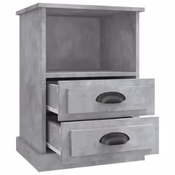 VidaXL 816336 nightstand/bedside table Concrete colour - Additional view 7