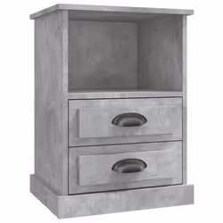 VidaXL 816337, Concrete colour, Wood, 430 mm, 360 mm, 600 mm, 2 pc(s)