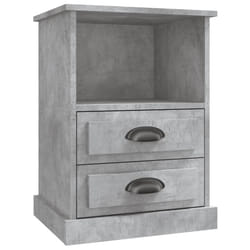 VidaXL 816337 nightstand/bedside table Concrete colour