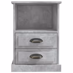 VidaXL 816337 nightstand/bedside table Concrete colour - Additional view 6