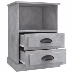 VidaXL 816337 nightstand/bedside table Concrete colour - Additional view 7