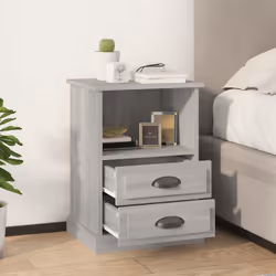 VidaXL 816340 nightstand/bedside table Oak