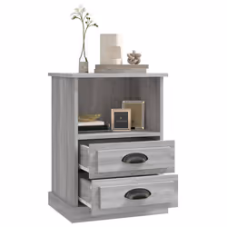 VidaXL 816341 nightstand/bedside table Oak - Additional view 5
