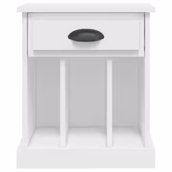 VidaXL 816344 nightstand/bedside table White - Additional view 7