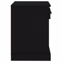 VidaXL 816346 nightstand/bedside table Black - Additional view 8