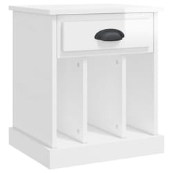 VidaXL 816348 nightstand/bedside table White
