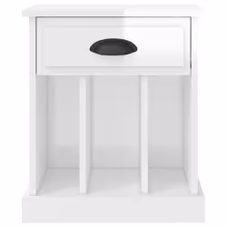 VidaXL 816348 nightstand/bedside table White - Additional view 7