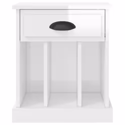 VidaXL 816349 nightstand/bedside table White - Additional view 7