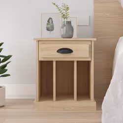 VidaXL 816350 nightstand/bedside table Oak