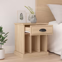 VidaXL 816351 nightstand/bedside table Oak