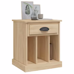 VidaXL 816351 nightstand/bedside table Oak - Additional view 4