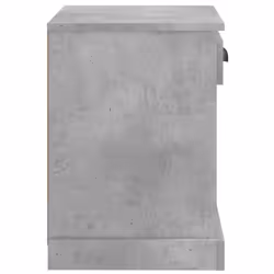 vidaXL Bedside Cabinets Bedside Table Nightstand Telephone Stand Table Bedroom - concrete grey, 2 pcs - Additional view 8