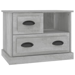 VidaXL 816364 nightstand/bedside table Concrete colour