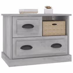 VidaXL 816364 nightstand/bedside table Concrete colour - Additional view 4