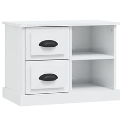 VidaXL 816370 nightstand/bedside table White
