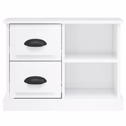 VidaXL 816370 nightstand/bedside table White - Additional view 7