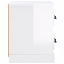 VidaXL 816370 nightstand/bedside table White - Additional view 8