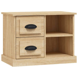 VidaXL 816371 nightstand/bedside table Oak