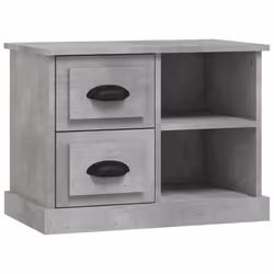 VidaXL 816372, Concrete colour, Wood, 600 mm, 355 mm, 450 mm, 1 pc(s)