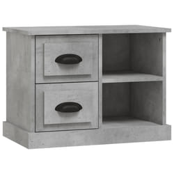 VidaXL 816372 nightstand/bedside table Concrete colour