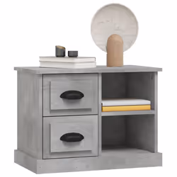 VidaXL 816372 nightstand/bedside table Concrete colour - Additional view 4