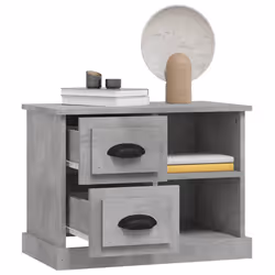 VidaXL 816372 nightstand/bedside table Concrete colour - Additional view 5