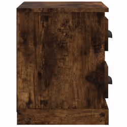 vidaXL Bedside Cabinet Bedside Table Nightstand Side Table Telephone Stand - smoked oak - Additional view 7