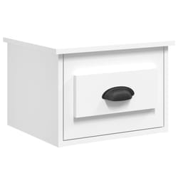 VidaXL 816376 nightstand/bedside table White