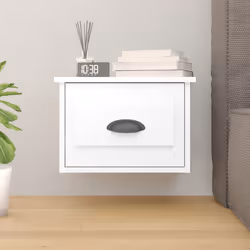VidaXL 816376 nightstand/bedside table White