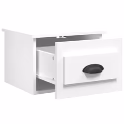 VidaXL 816377 nightstand/bedside table White - Additional view 5