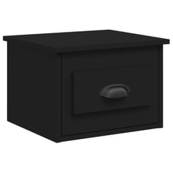 VidaXL 816378 nightstand/bedside table Black