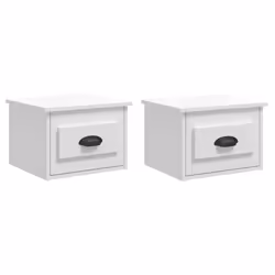 VidaXL 816381, White, Wood, 415 mm, 360 mm, 280 mm, 2 pc(s)