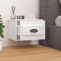 VidaXL 816381 nightstand/bedside table White
