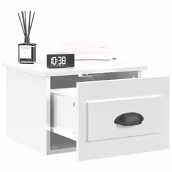 VidaXL 816381 nightstand/bedside table White - Additional view 4