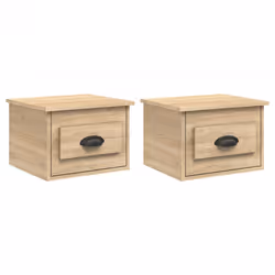 VidaXL 816383, Oak, Wood, 415 mm, 360 mm, 280 mm, 2 pc(s)