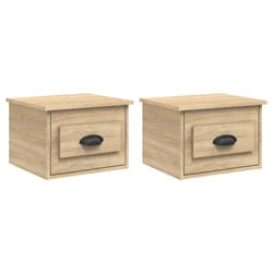 VidaXL 816383 nightstand/bedside table Oak