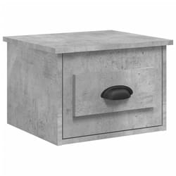 VidaXL 816384 nightstand/bedside table Concrete colour