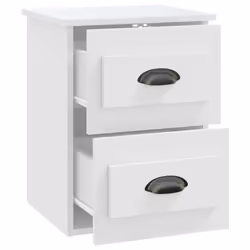 VidaXL 816392 nightstand/bedside table White - Additional view 6