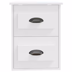 VidaXL 816392 nightstand/bedside table White - Additional view 7