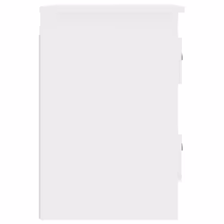 VidaXL 816392 nightstand/bedside table White - Additional view 8