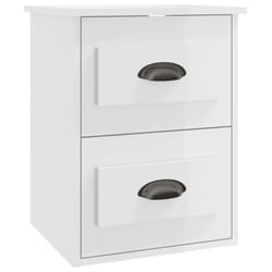 VidaXL 816396 nightstand/bedside table White