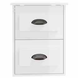 VidaXL 816396 nightstand/bedside table White - Additional view 7