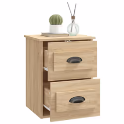 VidaXL 816398 nightstand/bedside table Oak - Additional view 5