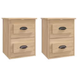 VidaXL 816399, Oak, Wood, 415 mm, 360 mm, 530 mm, 2 pc(s)