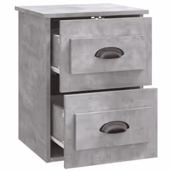 VidaXL 816400 nightstand/bedside table Concrete colour - Additional view 6
