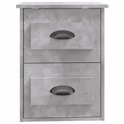 VidaXL 816400 nightstand/bedside table Concrete colour - Additional view 7