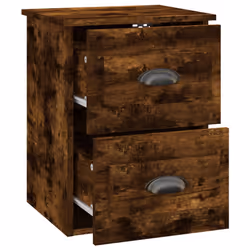 VidaXL 816402 nightstand/bedside table Oak - Additional view 6