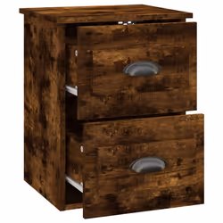 VidaXL 816403 nightstand/bedside table Oak - Additional view 6